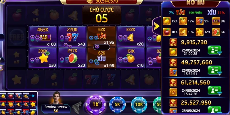 Làm sao để chơi game xèng hoa quả thành công?