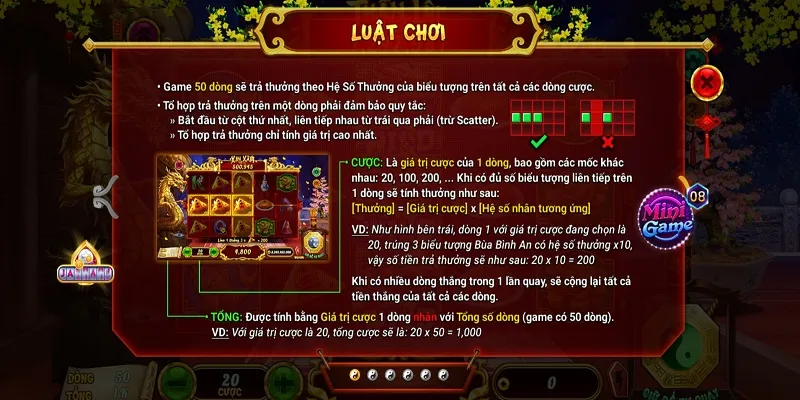 Luật chơi game Xin Xăm cho người mới