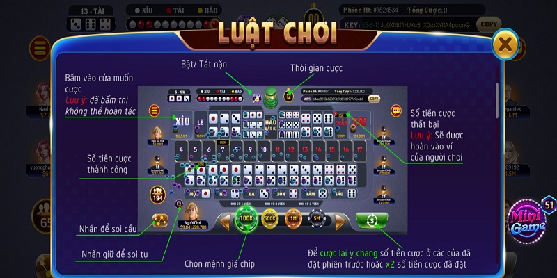 Giới thiệu về tựa game giải trí Sicbo