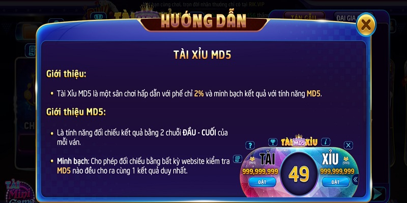 Cách chơi tài xỉu MD5 chuẩn chỉnh